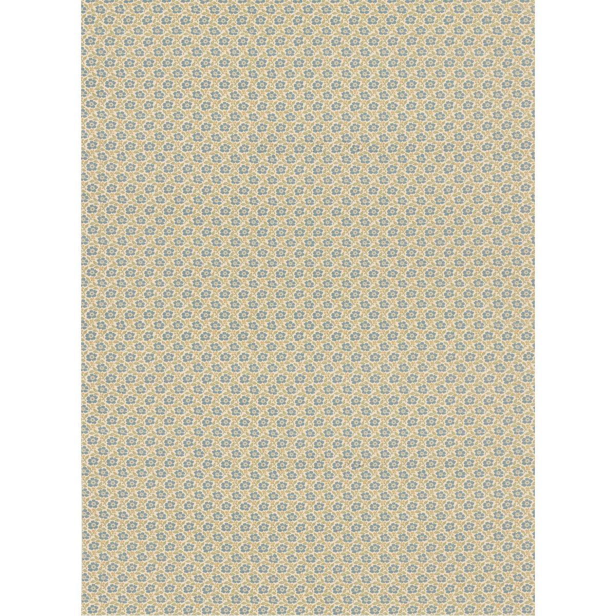 Martock Sprig - Teal/Green - FD2037.R38.0 - Mulberry Fabric - Mulberry Fabric