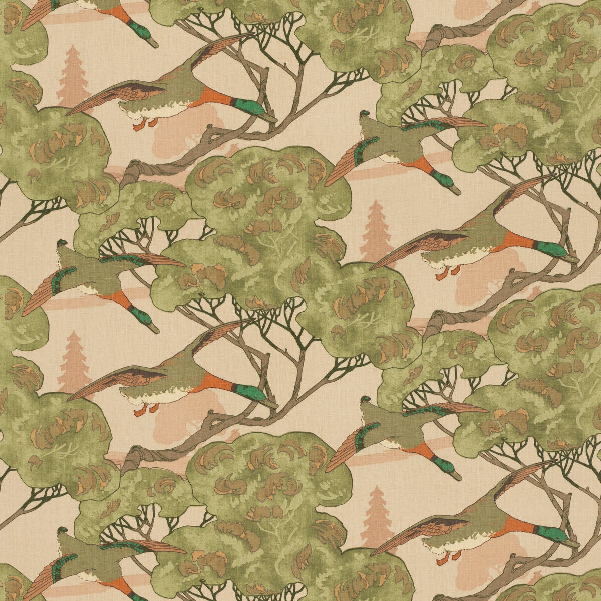 Flying Ducks - Plaster