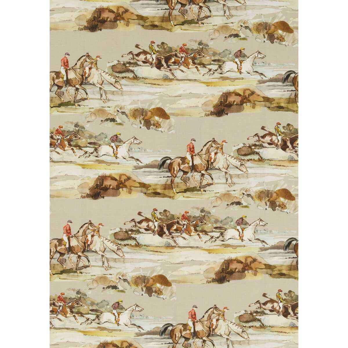 Fd294a460 Morning Gallop Linen Grey Sand Mulberry Fabric - MULBERRY Fabric