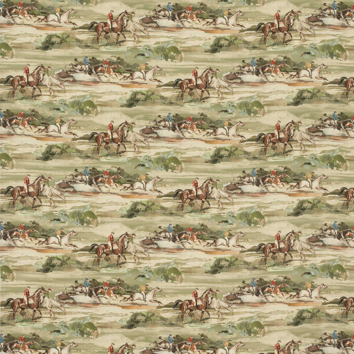 Morning Gallop Linen - Antique - MULBERRY Tela