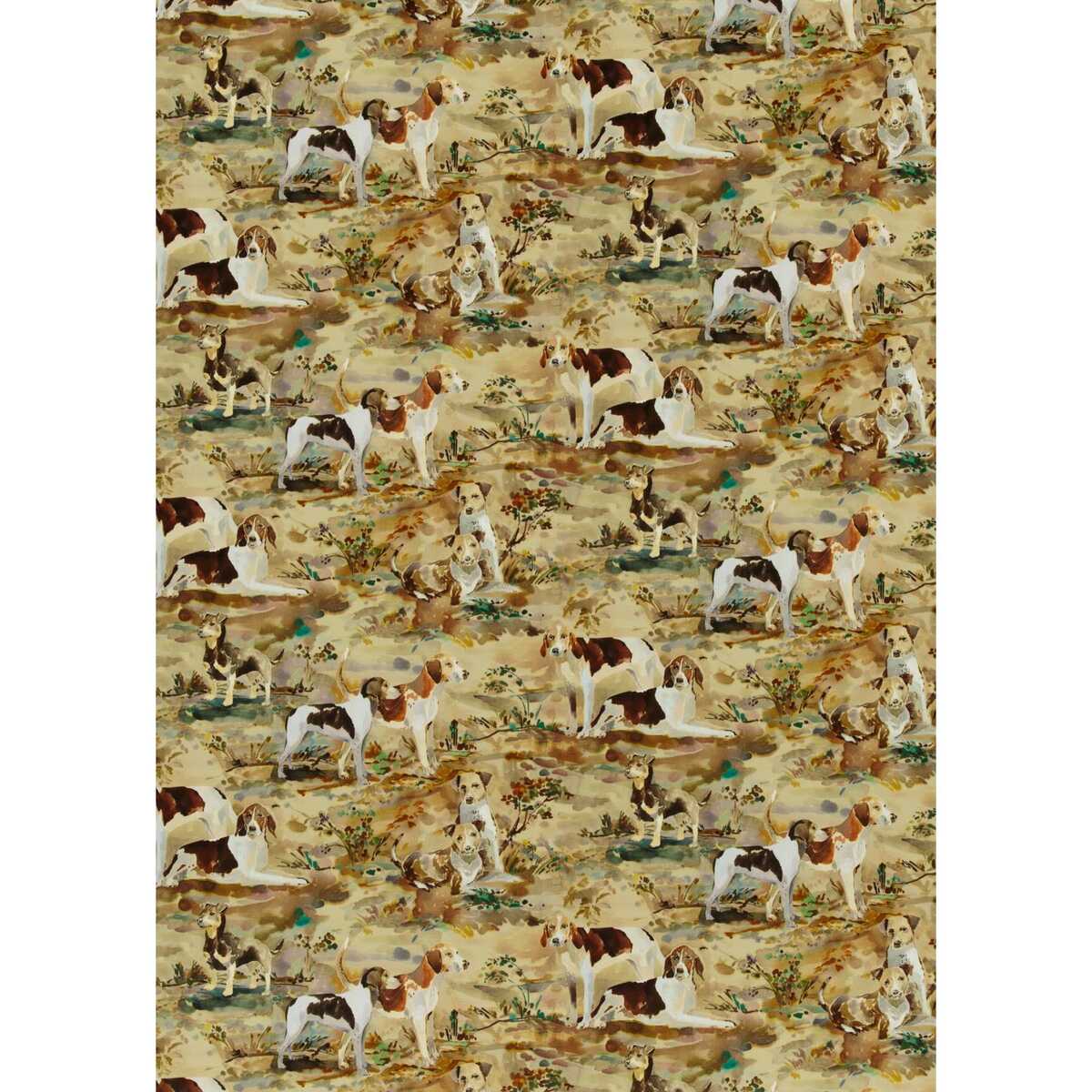 Mulberry Hounds Velvet - Multi