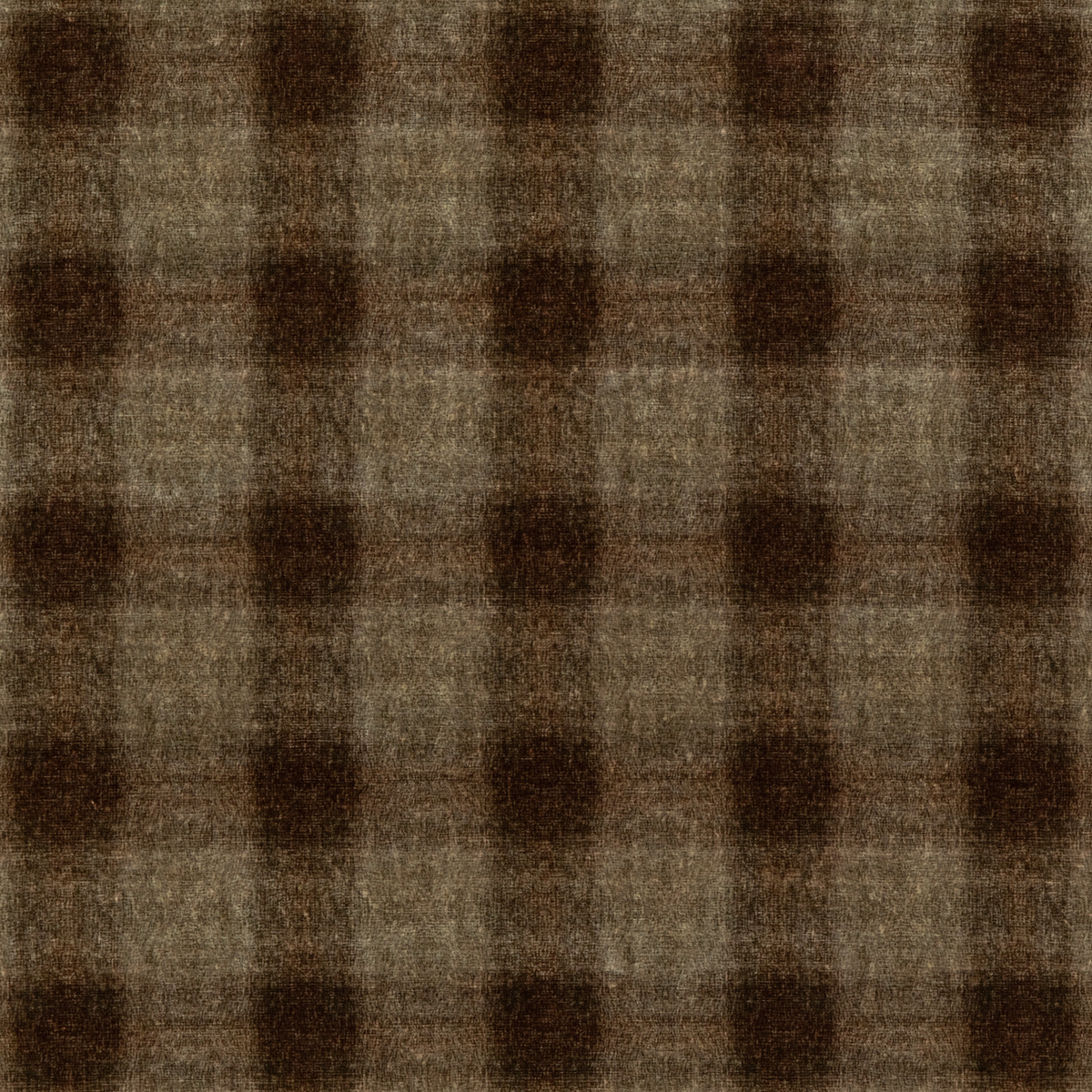 Highland Check - Woodsmoke - Mulberry Fabric