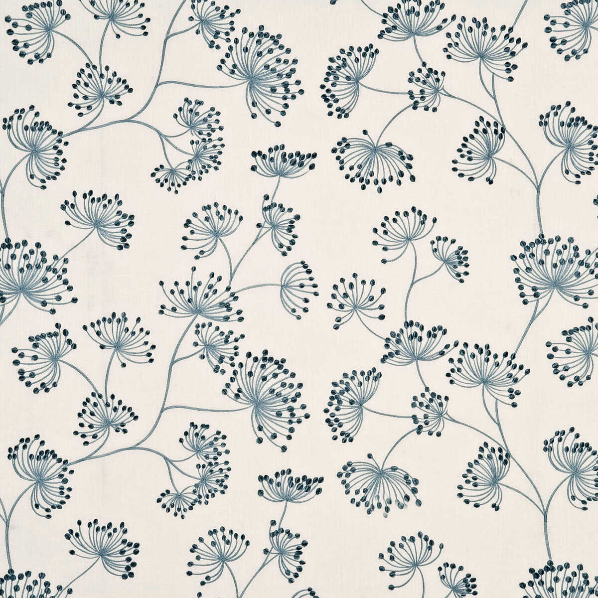 Meadow Linen - Soft Blue - MULBERRY Tela