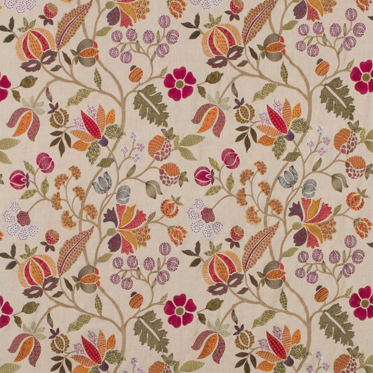 Wilderness - Multi - MULBERRY Tela