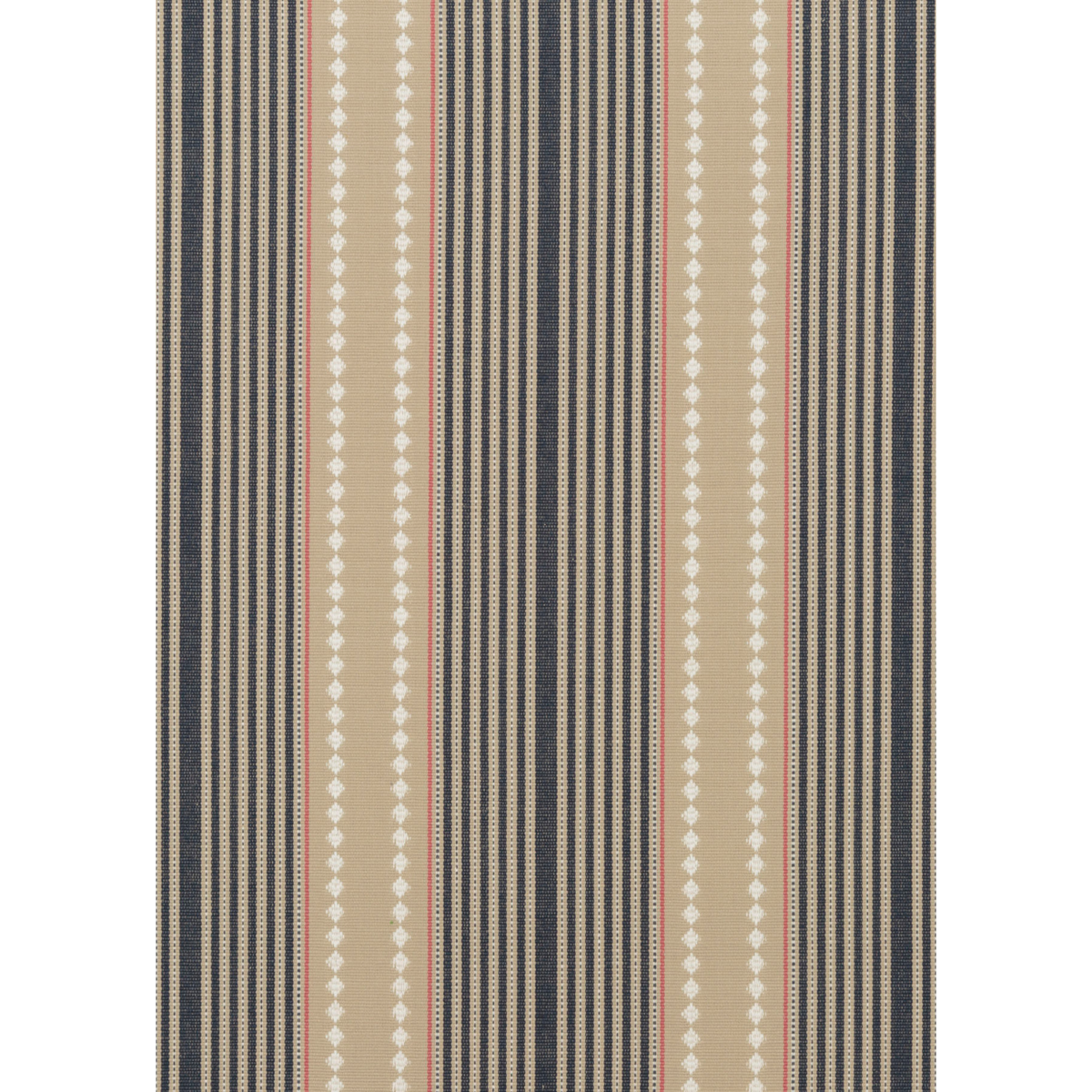 Brighton Stripe - Indigo/Linen