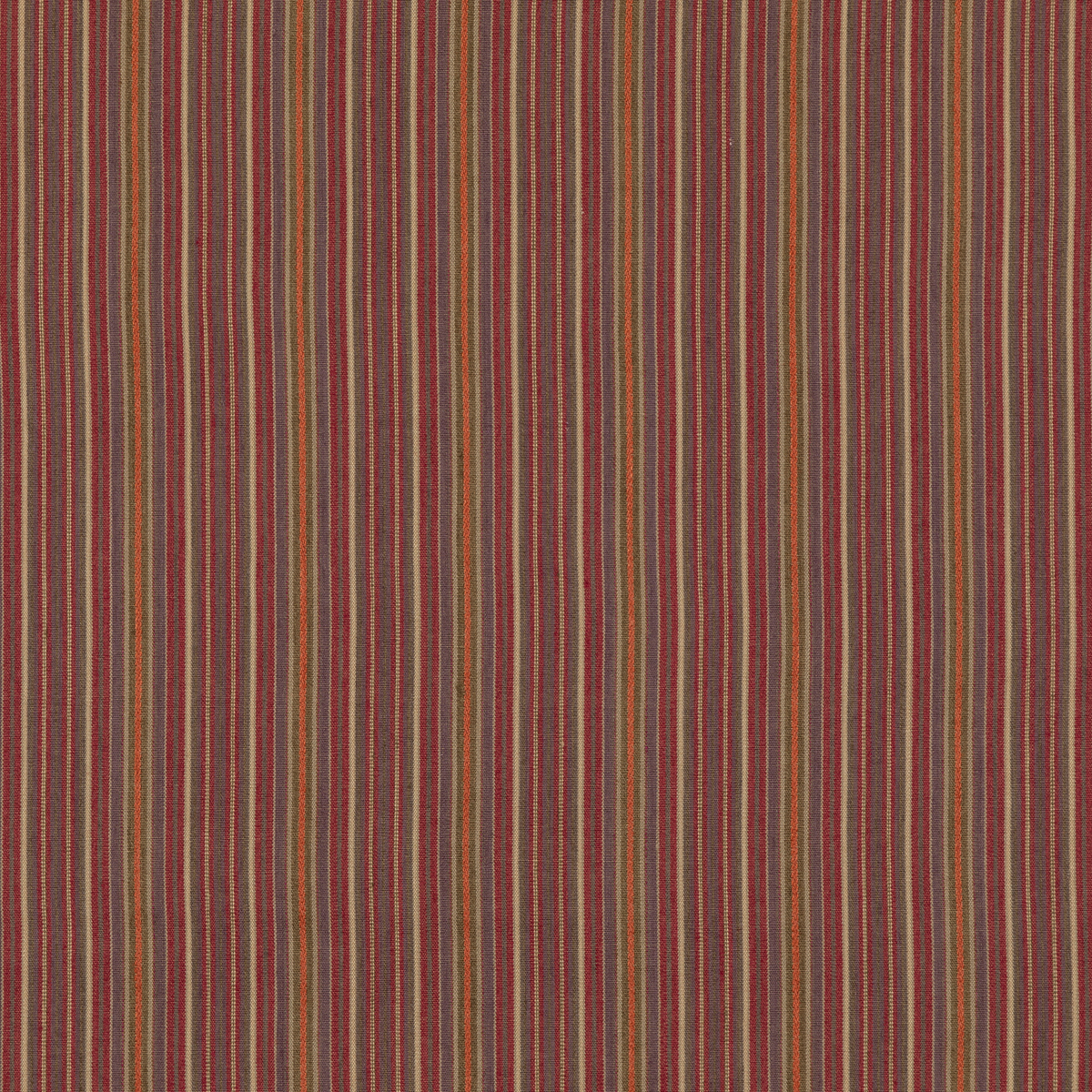 Falconer Stripe - Plum - Mulberry Fabric