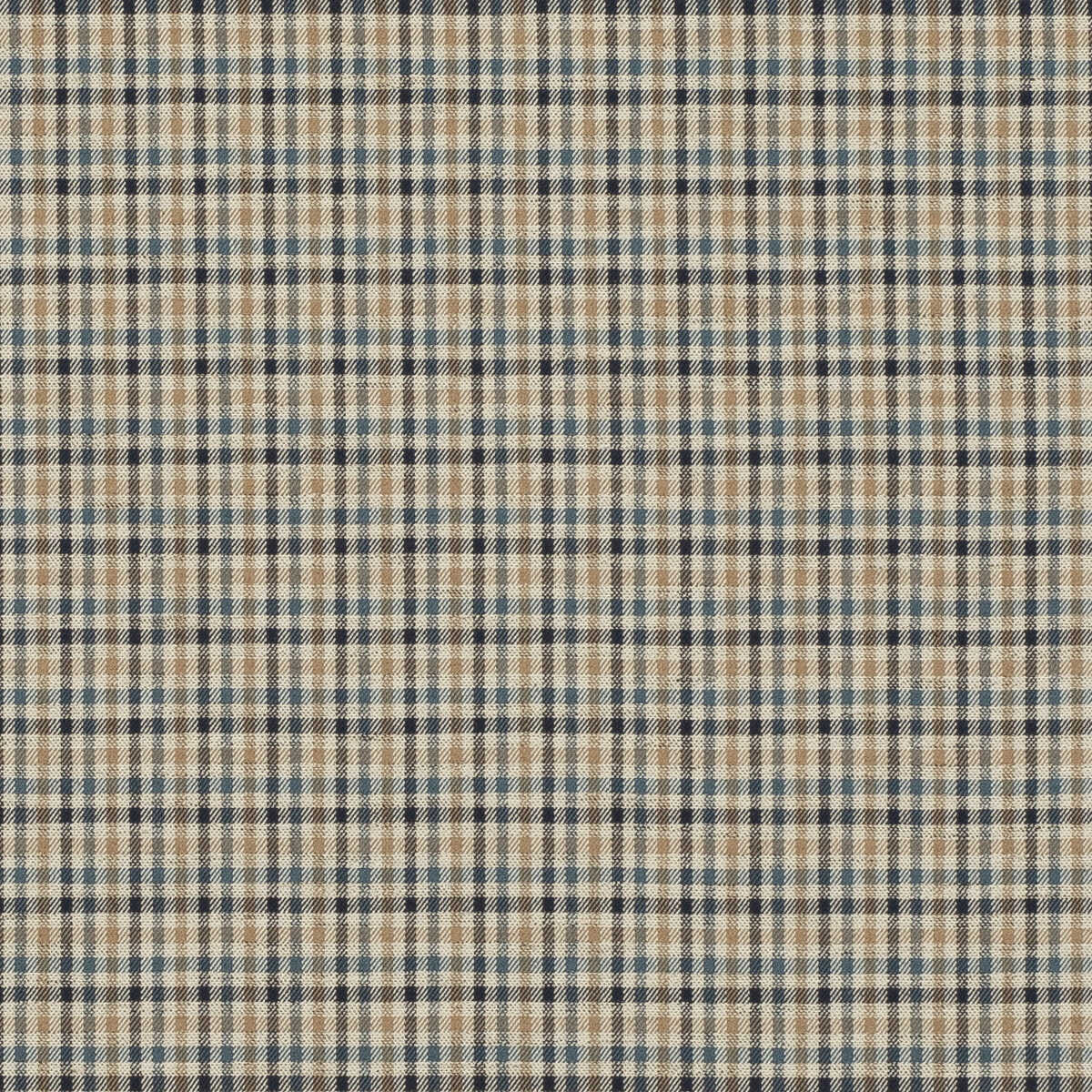 Babington Check - Indigo - MULBERRY Tela
