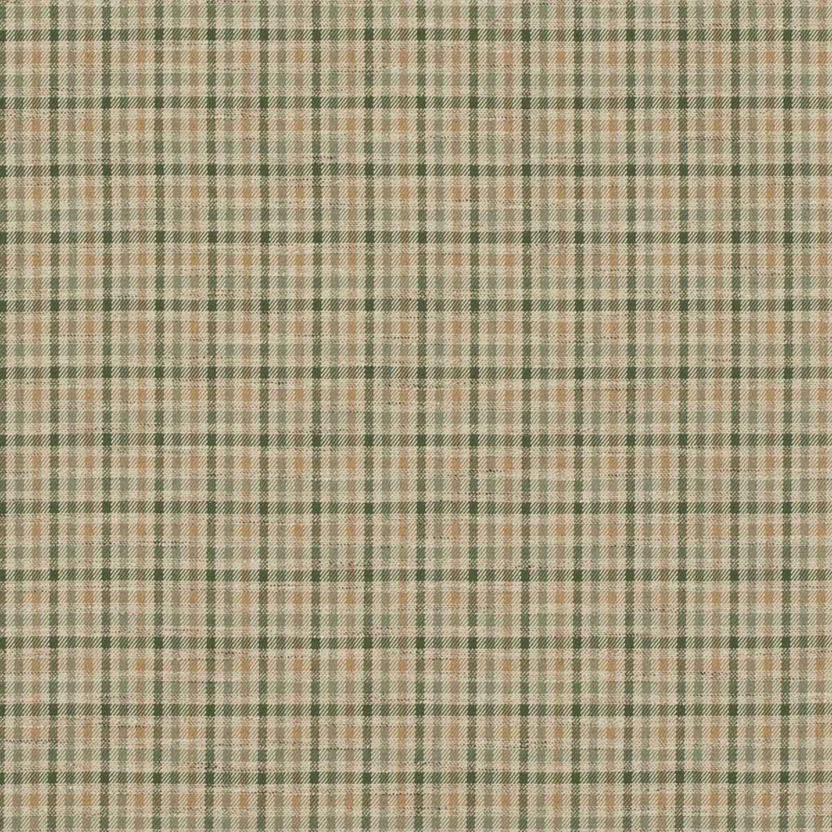 Fd810s250 Babington Check Green Sand Mulberry Fabric - MULBERRY Fabric