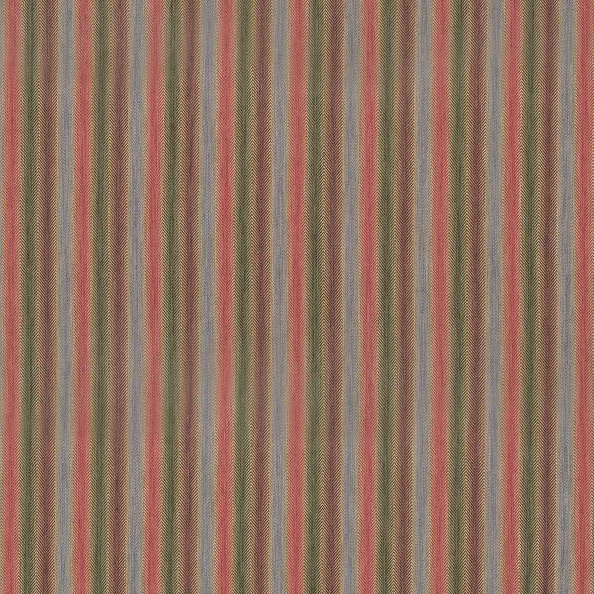 Fd811h1540 Shepton Stripe Plum Green Mulberry Fabric