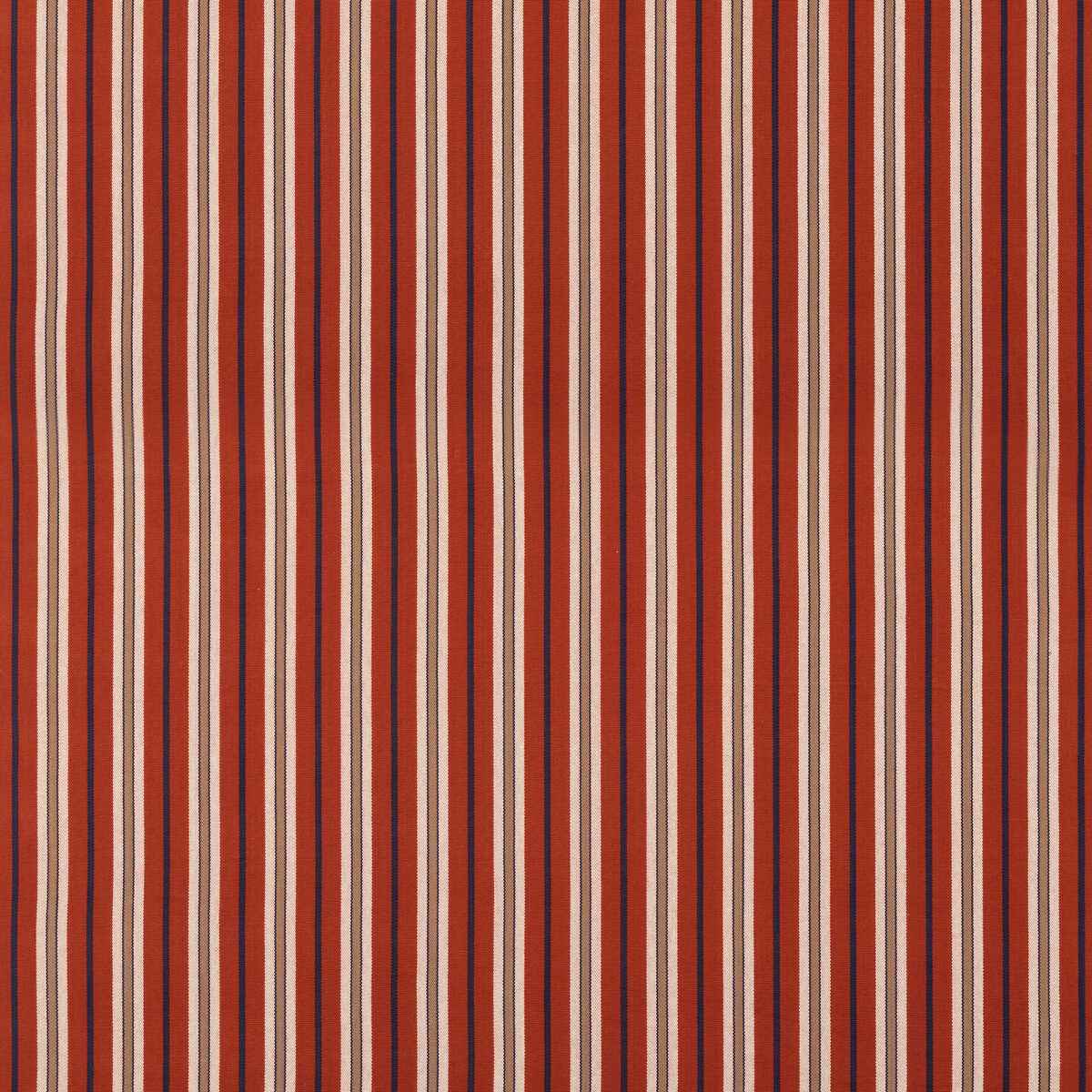 Fd828v1100 Starboard Stripe Red Indigo Mulberry Fabric - MULBERRY Fabric