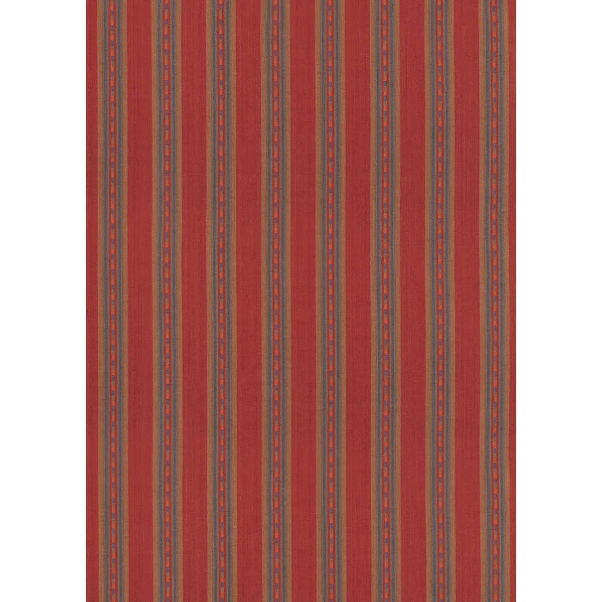 Country Stripe - Red - MULBERRY Tela