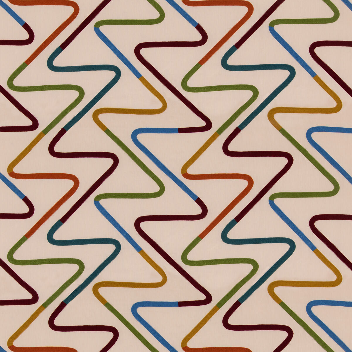 Dalwhinnie - Multi - Mulberry Fabric
