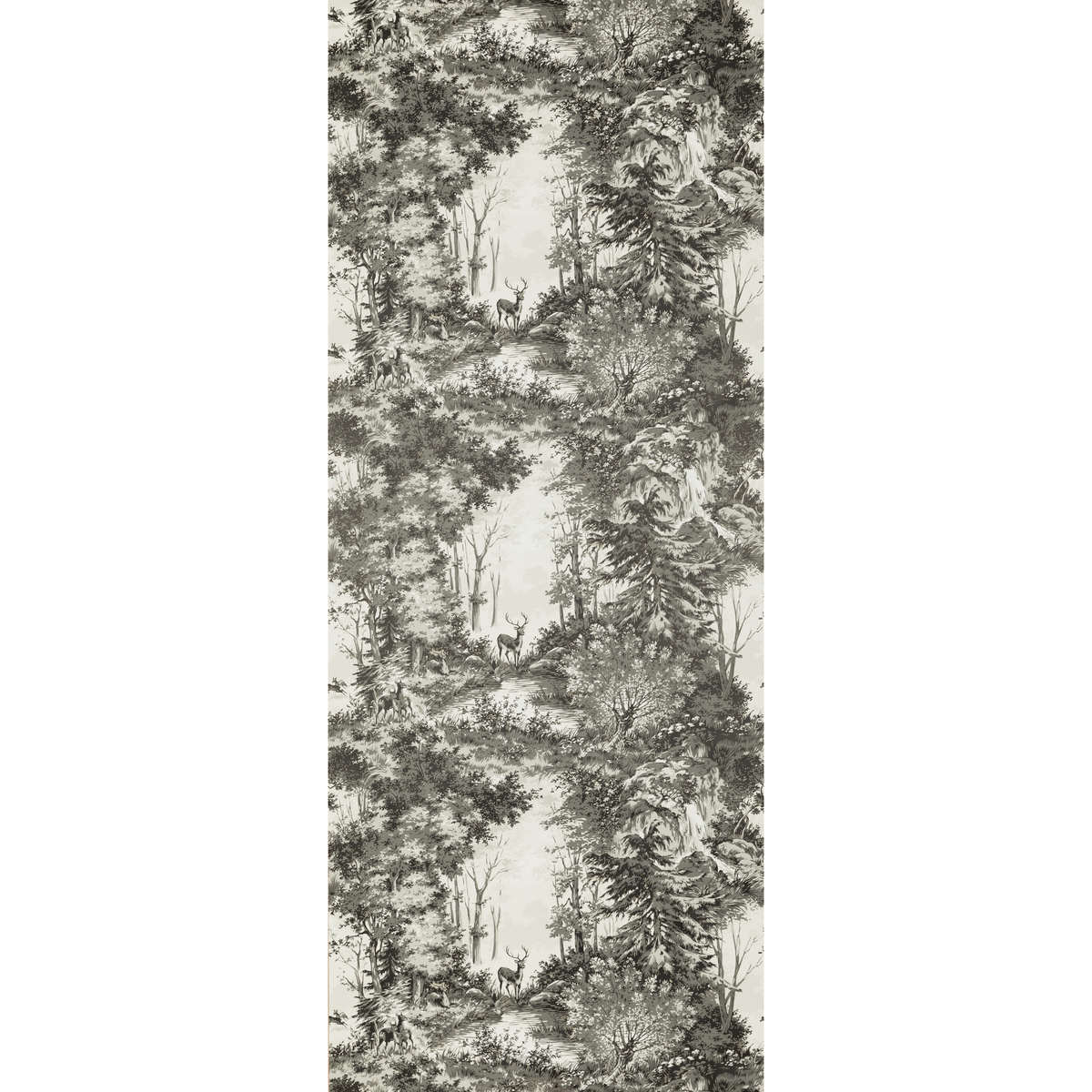 Torridon - Woodsmoke - Mulberry Wallpaper