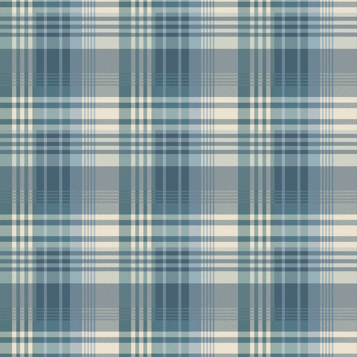 Mulberry Ancient Tartan - Teal