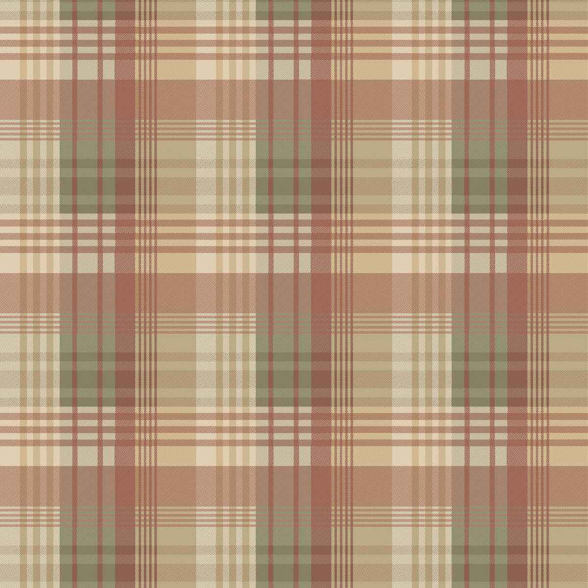Fg100r1140 Mulberry Ancient Tartan Lovat Red Mulberry Wallpaper