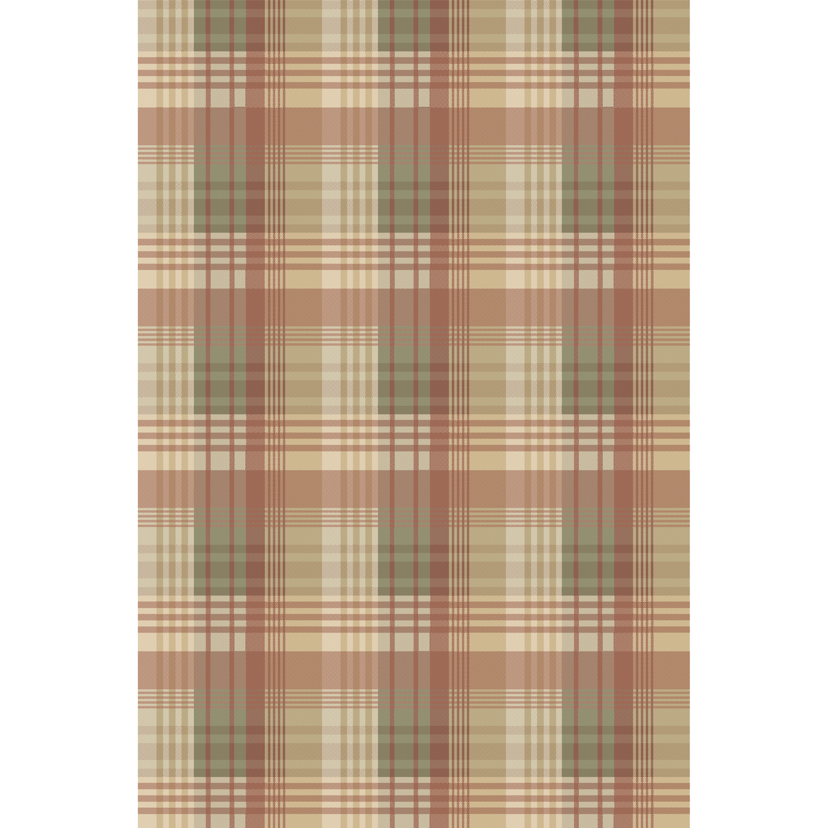 Mulberry Ancient Tartan - Lovat/Red