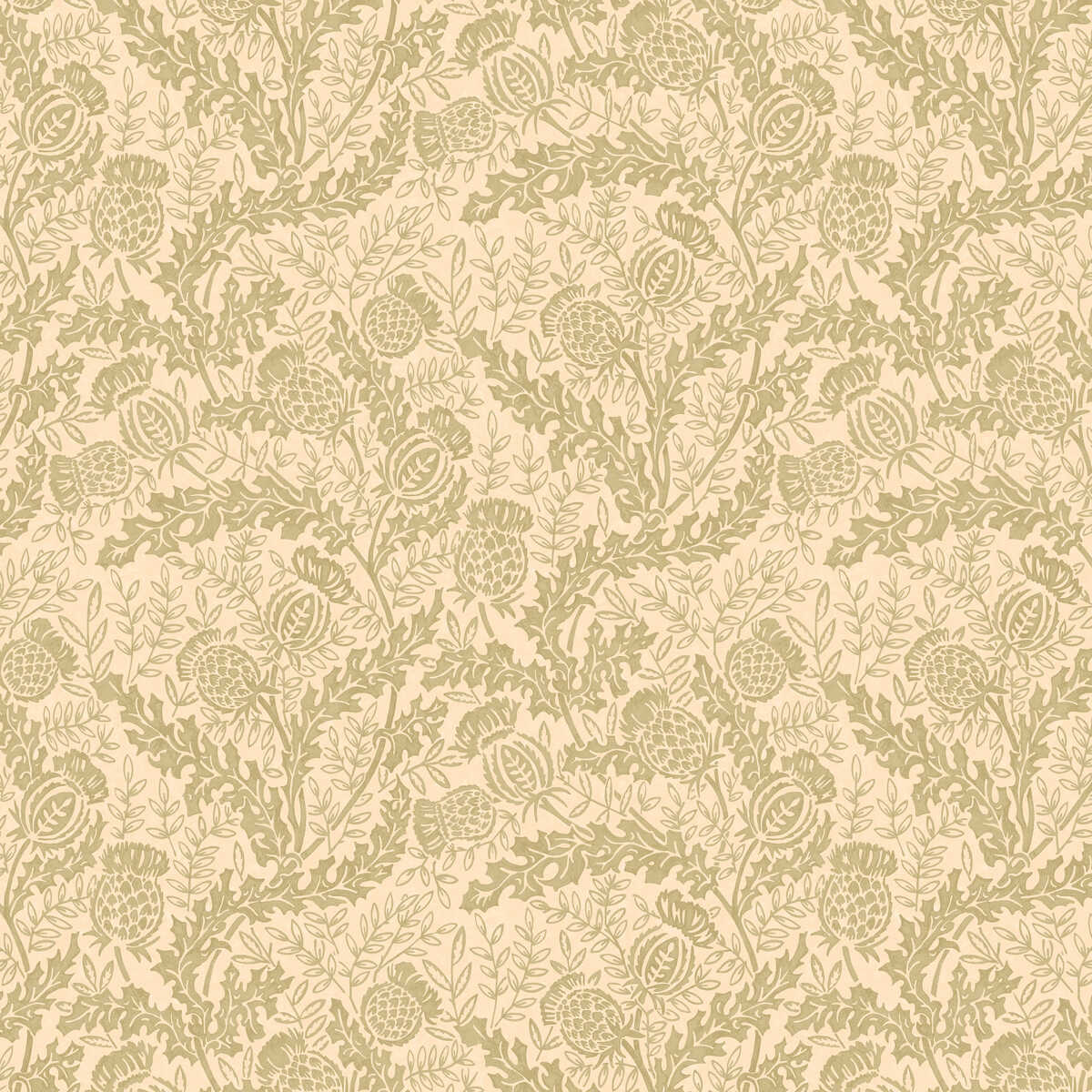 Mulberry Thistle - Lovat - MULBERRY Wallpaper
