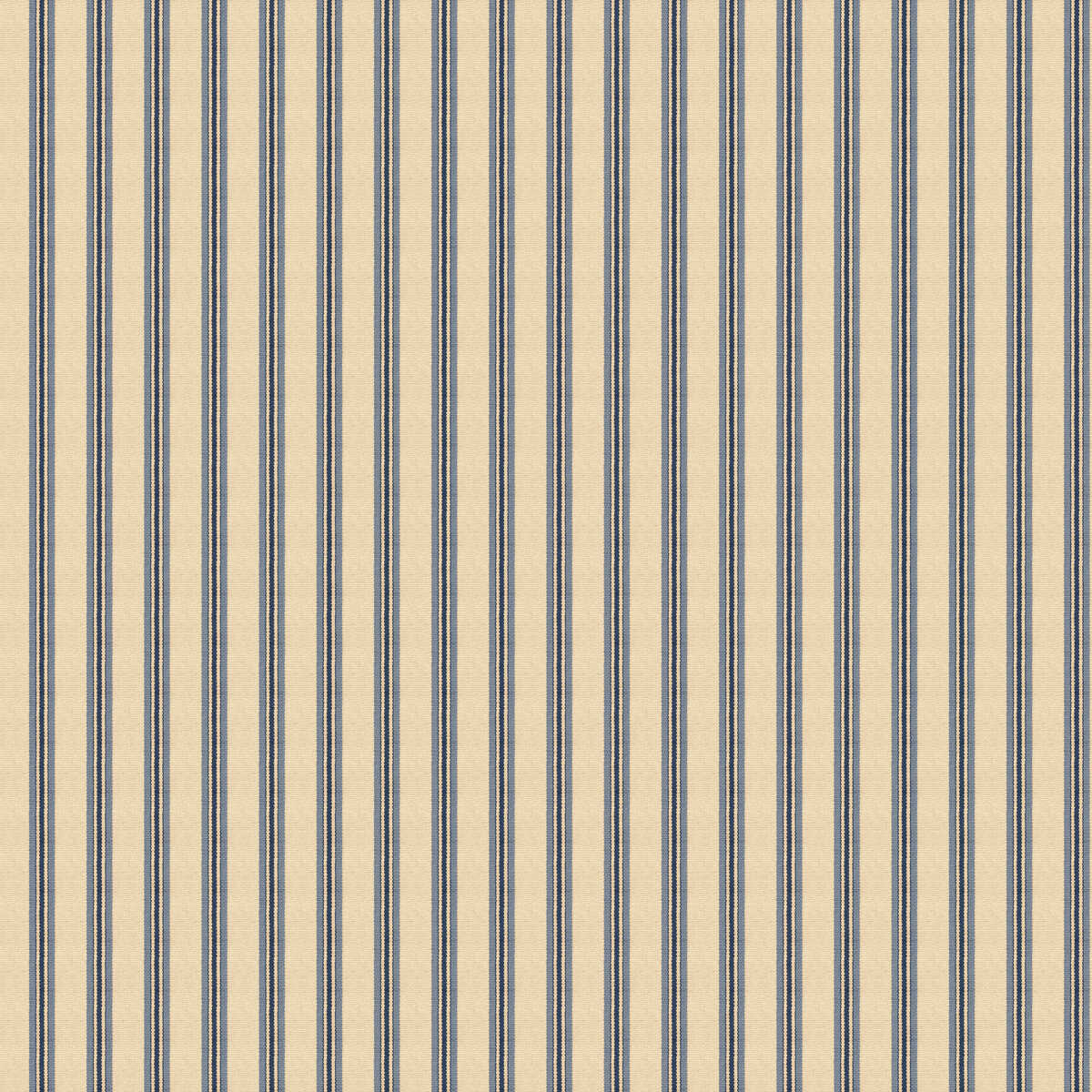 Somerton Stripe - Indigo - MULBERRY Wallpaper