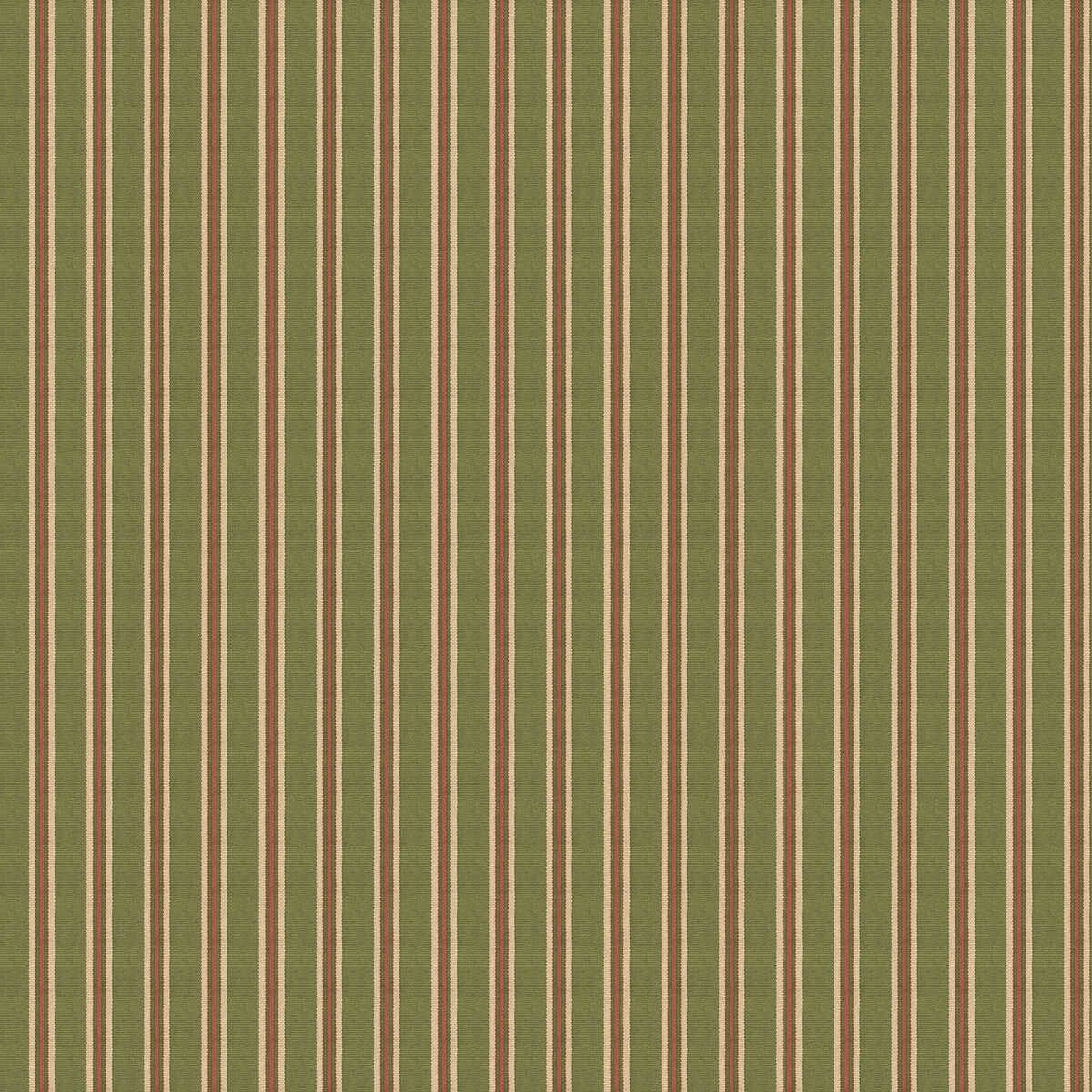Somerton Stripe - Green - MULBERRY Papel pintado