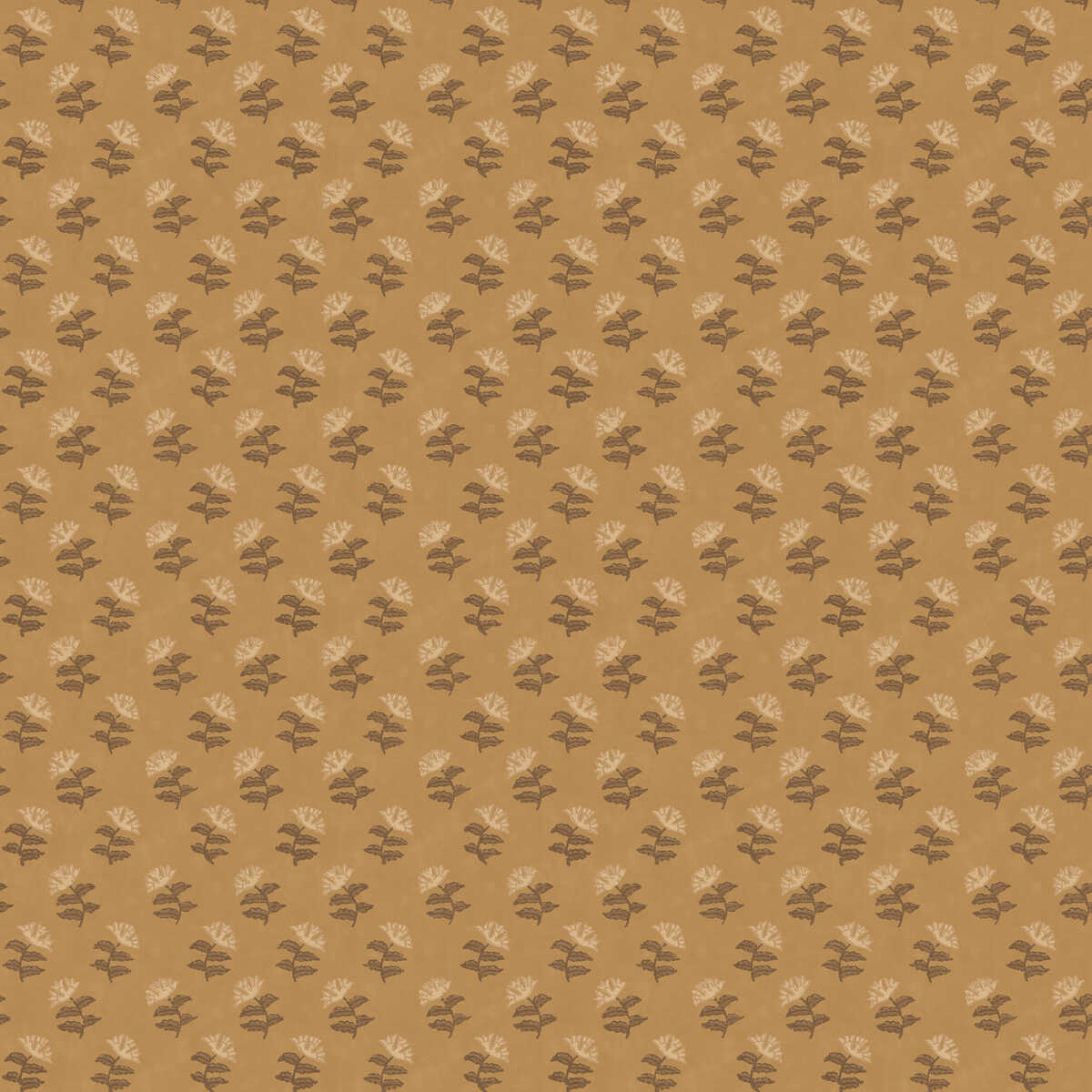 Mulberry Sprig - Ochre - MULBERRY Wallpaper