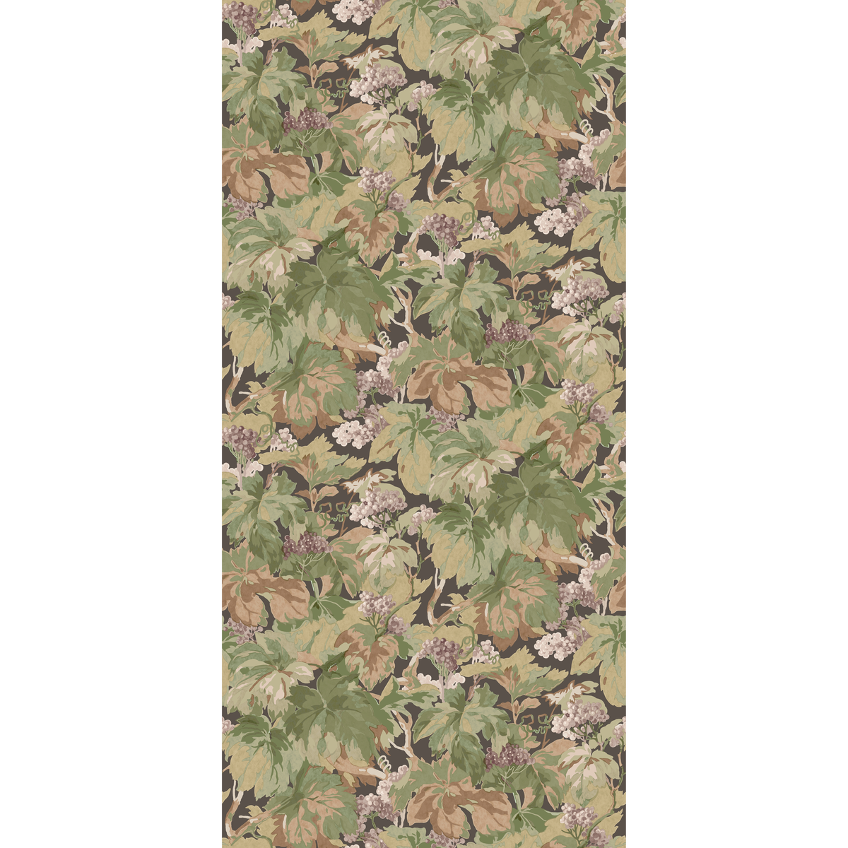 Country Walk - Charcoal - Mulberry Wallpaper