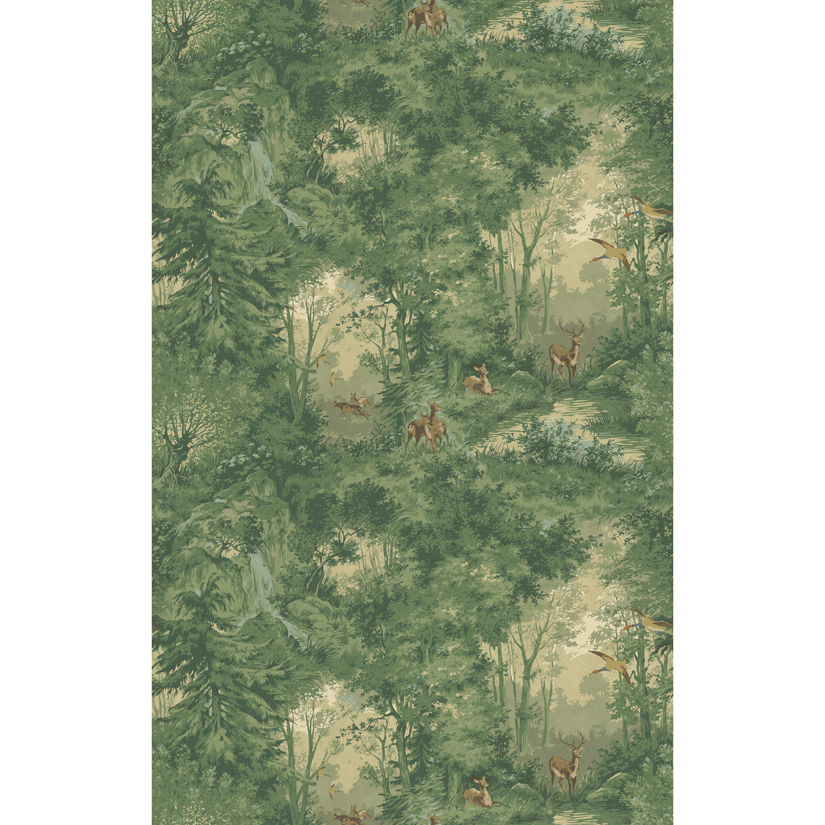 Grand Mulberry Woodland - Summer - Mulberry Wallpaper
