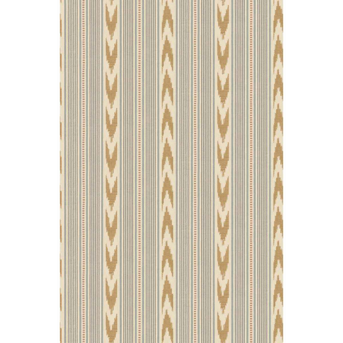 Fg127h590 Newport Stripe Blue Sand Mulberry Wallpaper