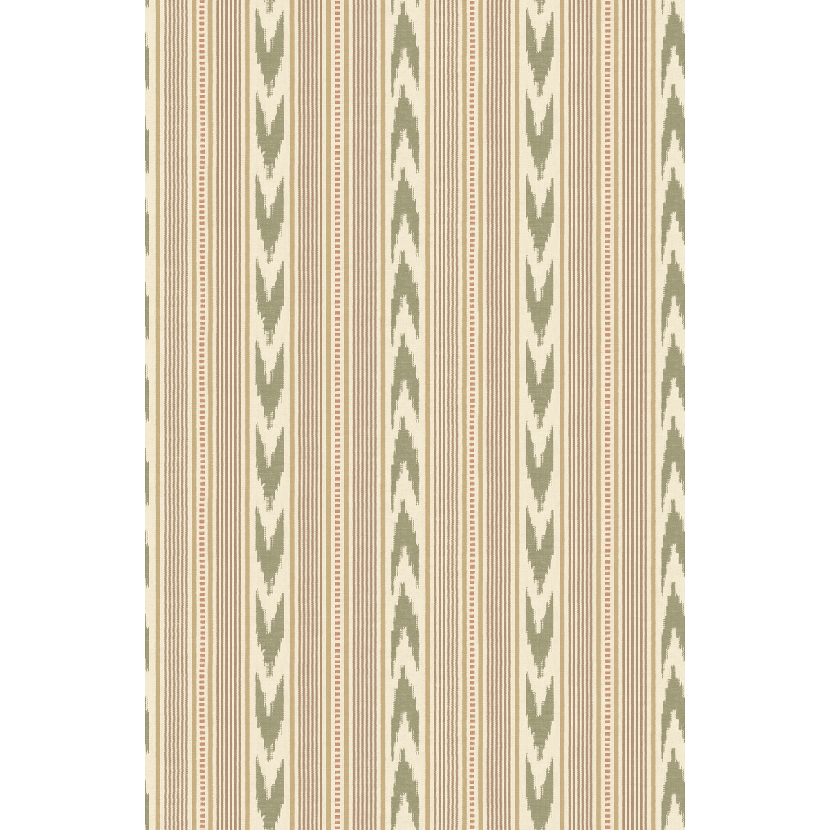 Newport Stripe - Lovat - Mulberry Wallpaper