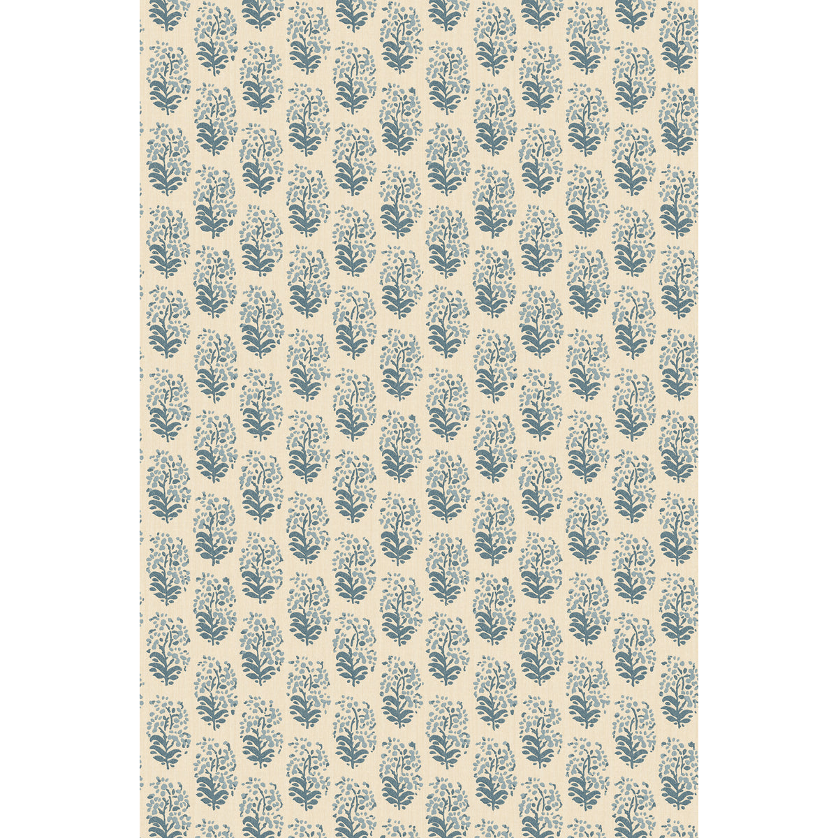 Heirloom Sprig - Indigo - FG133.H10.0 - Mulberry Wallpaper - Mulberry Wallpaper