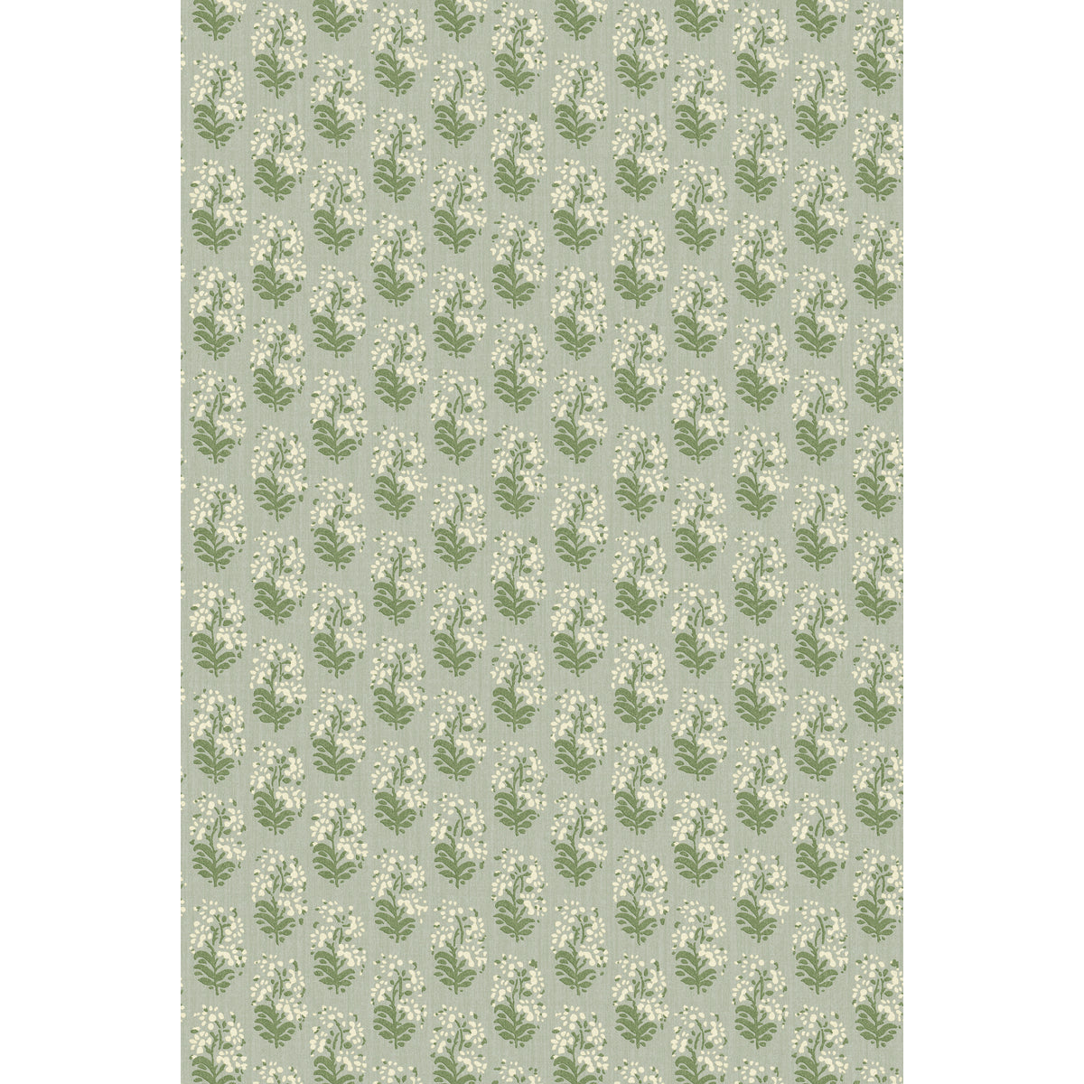 Heirloom Sprig - Lovat - FG133.R106.0 - Mulberry Wallpaper - Mulberry Wallpaper
