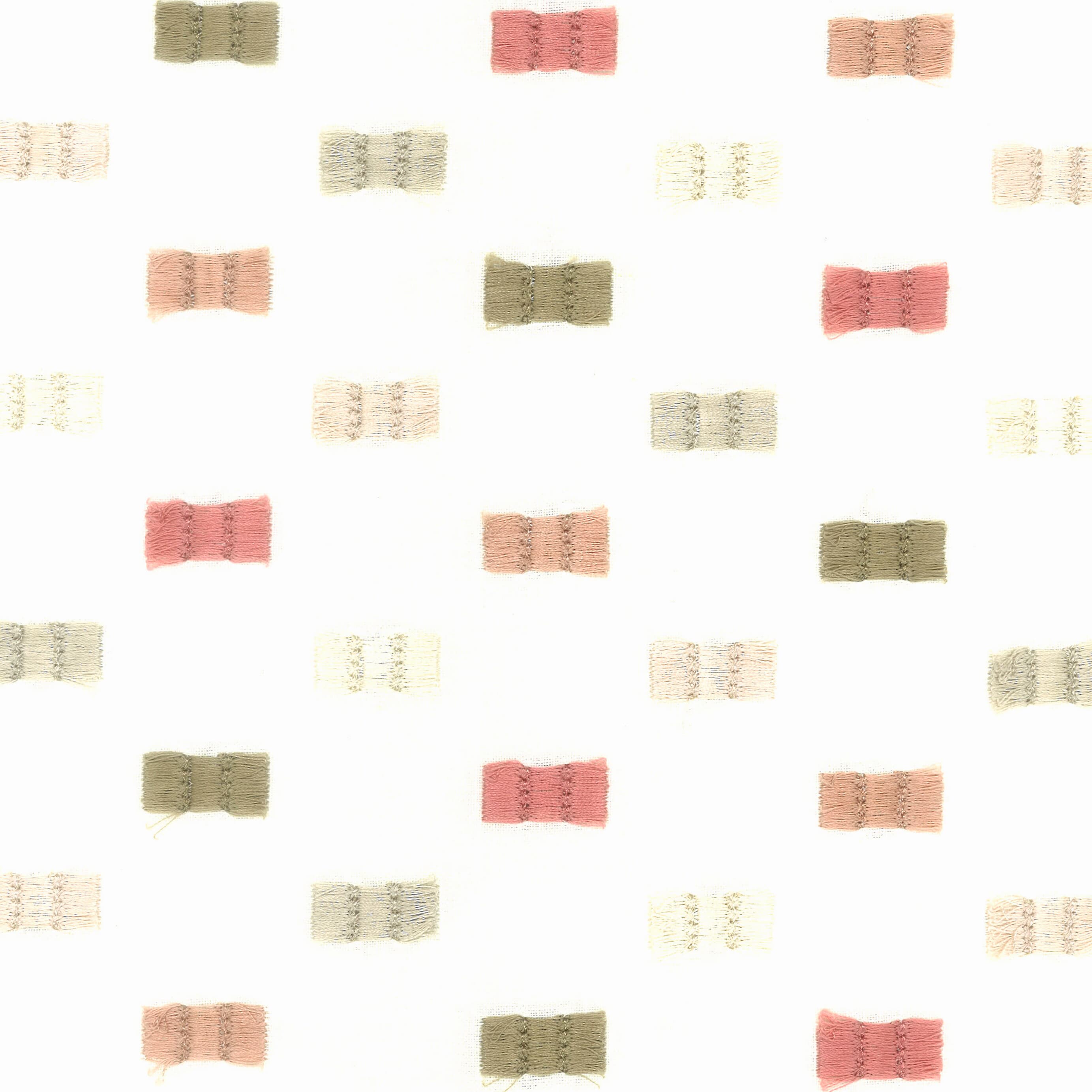 Flutter 4 Coral by Stout Fabric