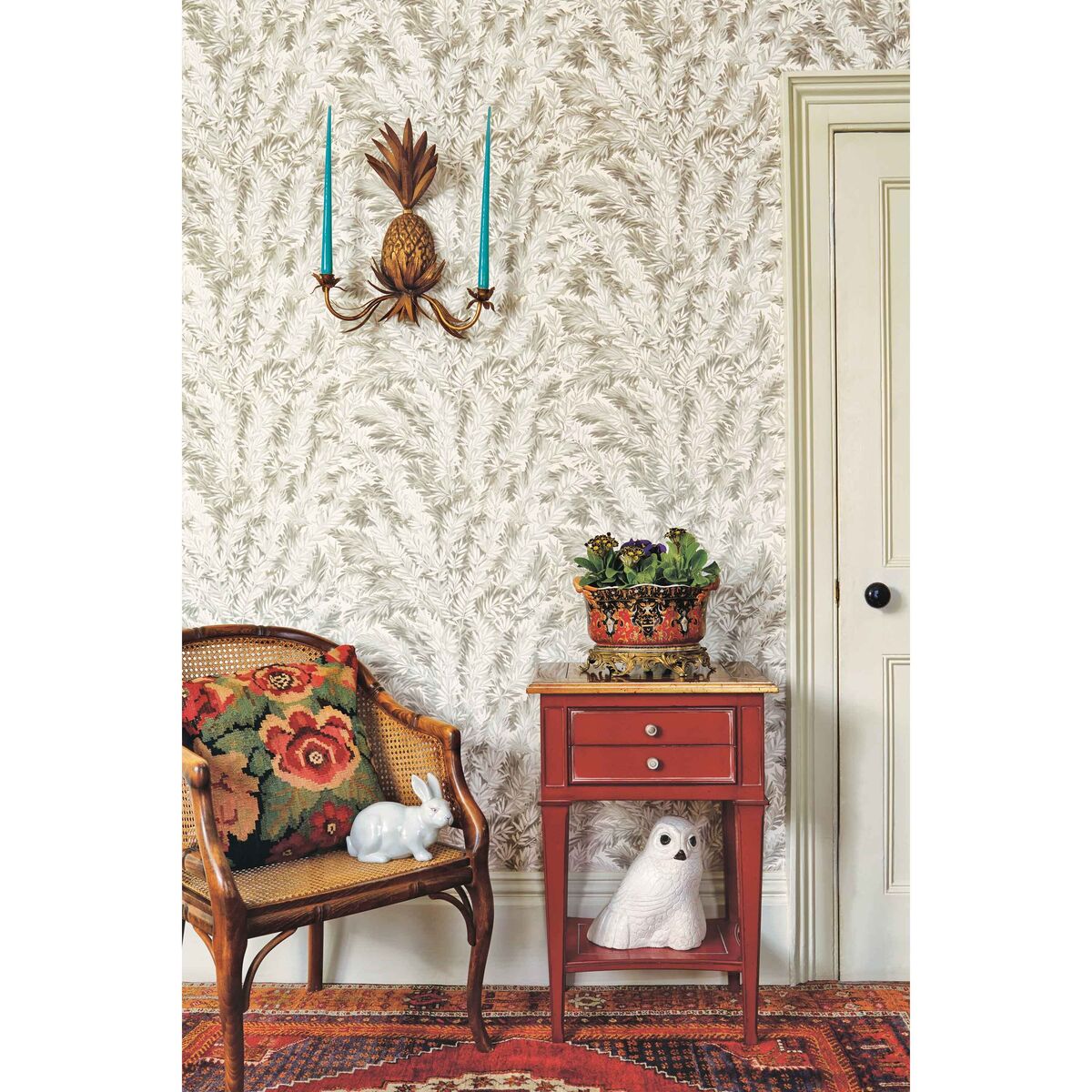 Florencecourt - Stone - Cole & Son Wallpaper