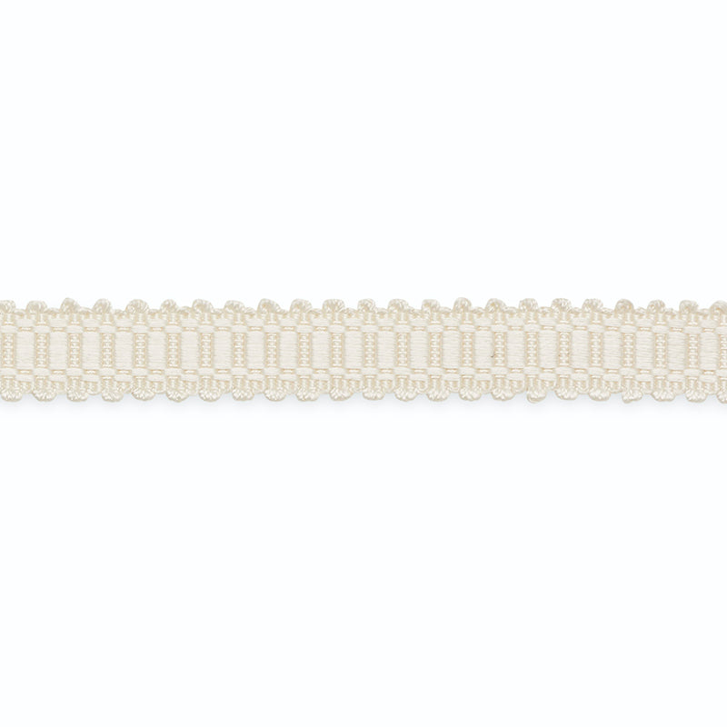 MIKAYLA-GIMP-SILK-W-PICOT-3-4-BLANC-SCHUMACHER-G524-1 - Schumacher Recortar