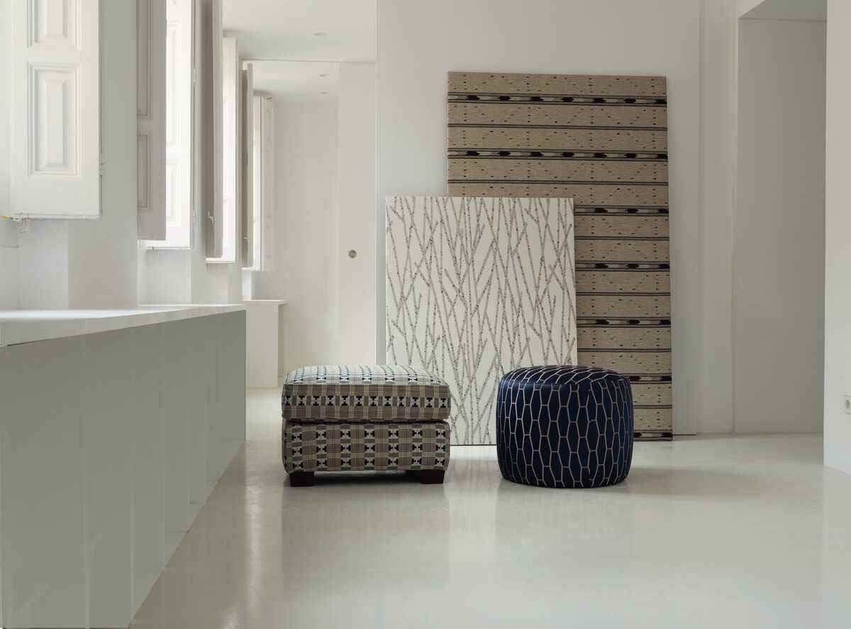 Gdt56260010 Kukiko Lino Onyx Gaston Y Daniela Fabric - GASTON Y DANIELA Fabric