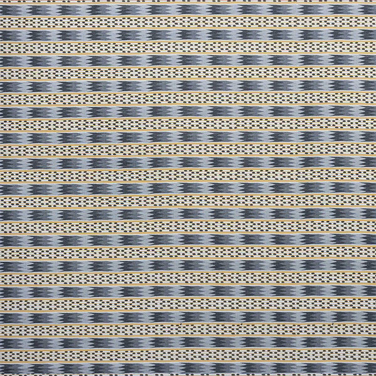 Efeso - Black/Ocre - GASTON Y DANIELA Fabric