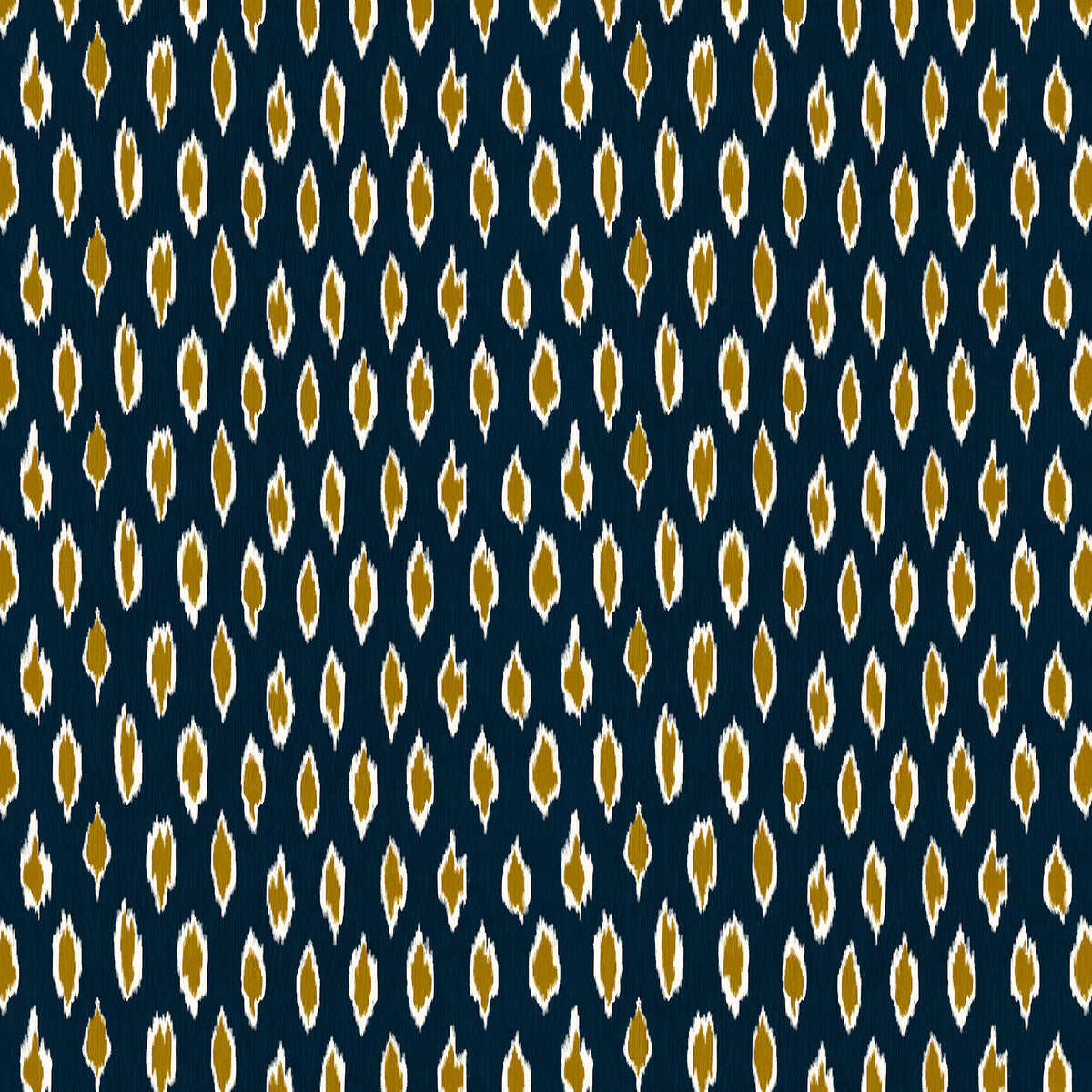 Hali - Navy/Ocre - GASTON Y DANIELA Fabric