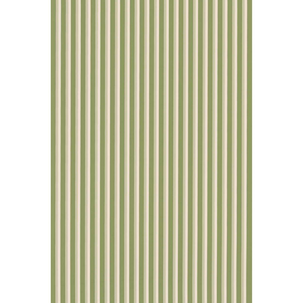 George & Minnie Ribbon Stripe - Emerald - George & Minnie Fabric