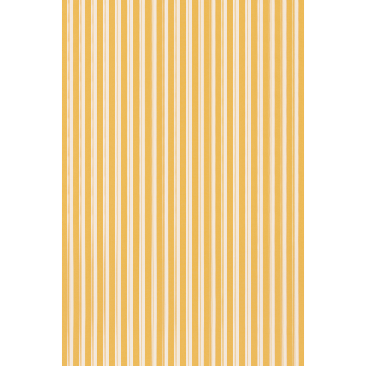 George & Minnie Ribbon Stripe - Daffodil - George & Minnie Fabric