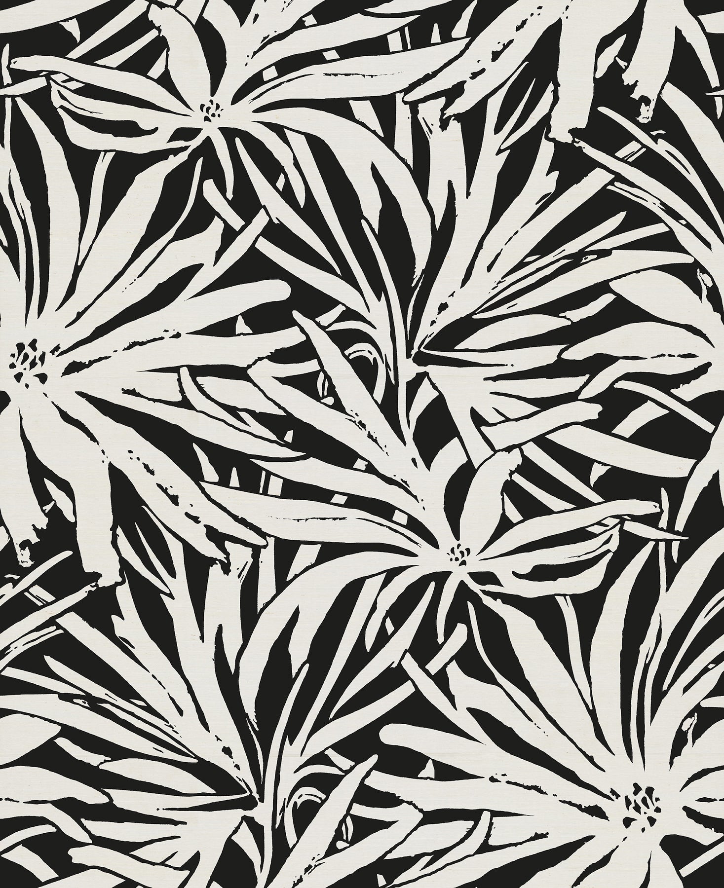 floral-canopy-mural-black-york-wallcoverings-gn2576m