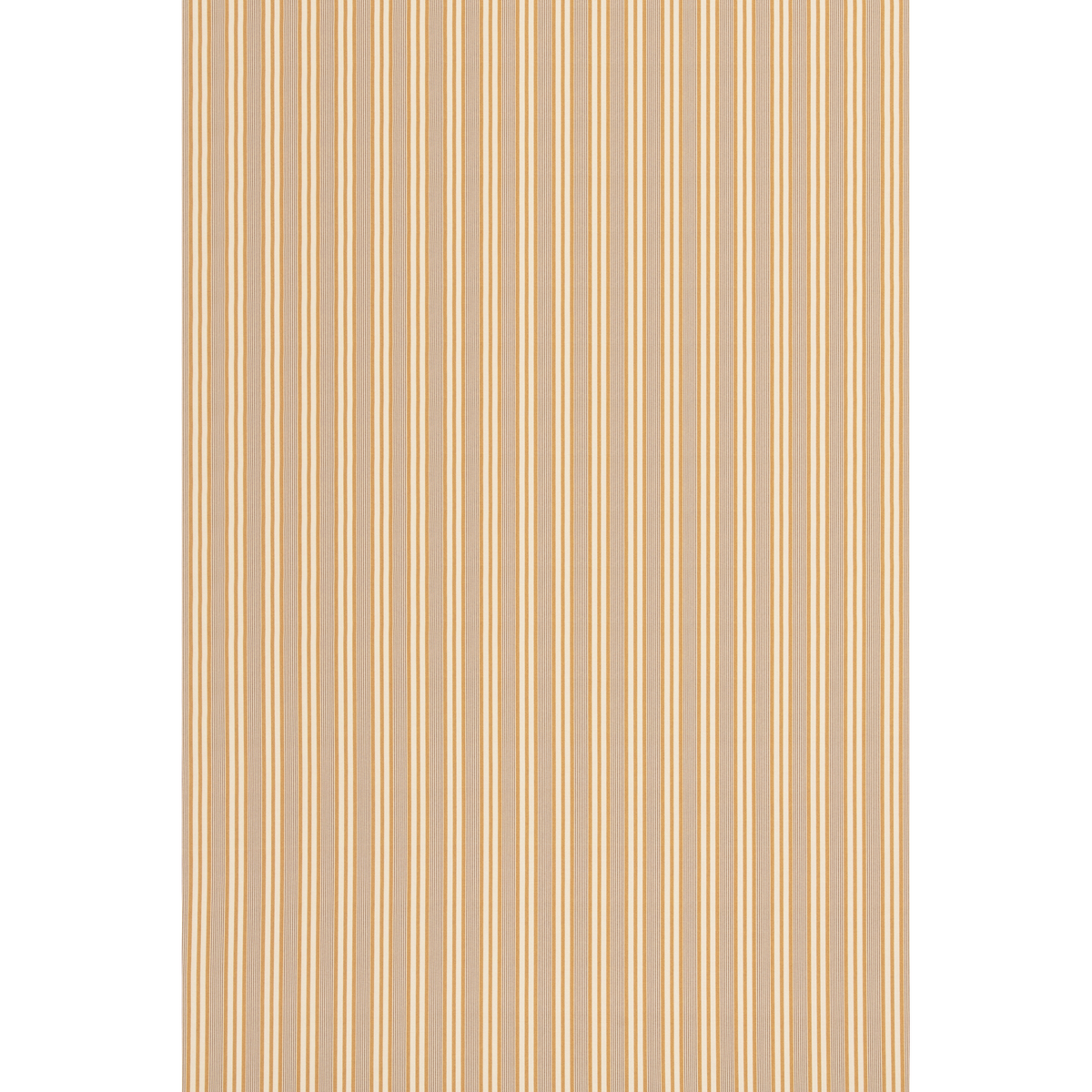 George & Minnie Loom Stripe - Ochre/Walnut