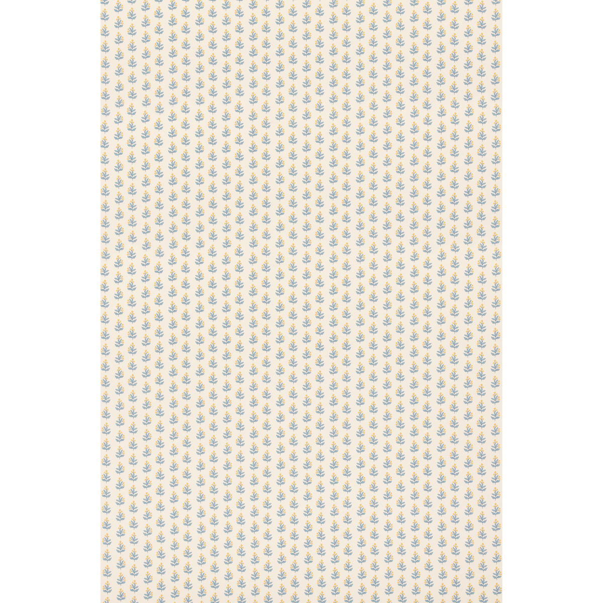 George & Minnie Ditsy - Denim/Daffodil - George & Minnie Fabric
