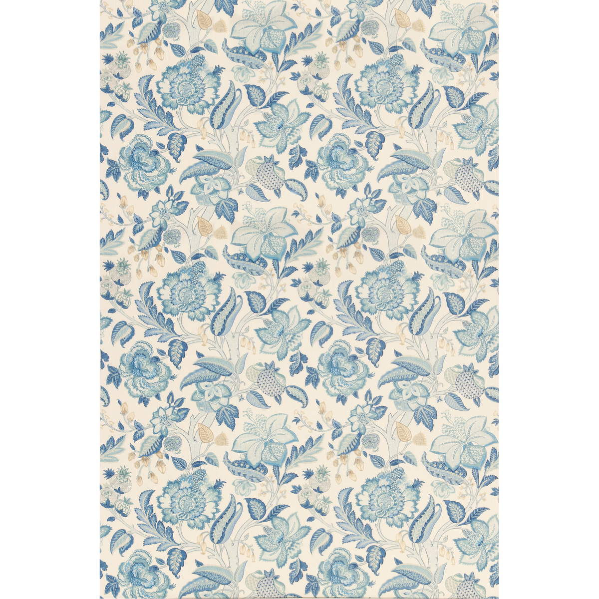 George & Minnie Indienne Tree - Periwinkle - George & Minnie Fabric