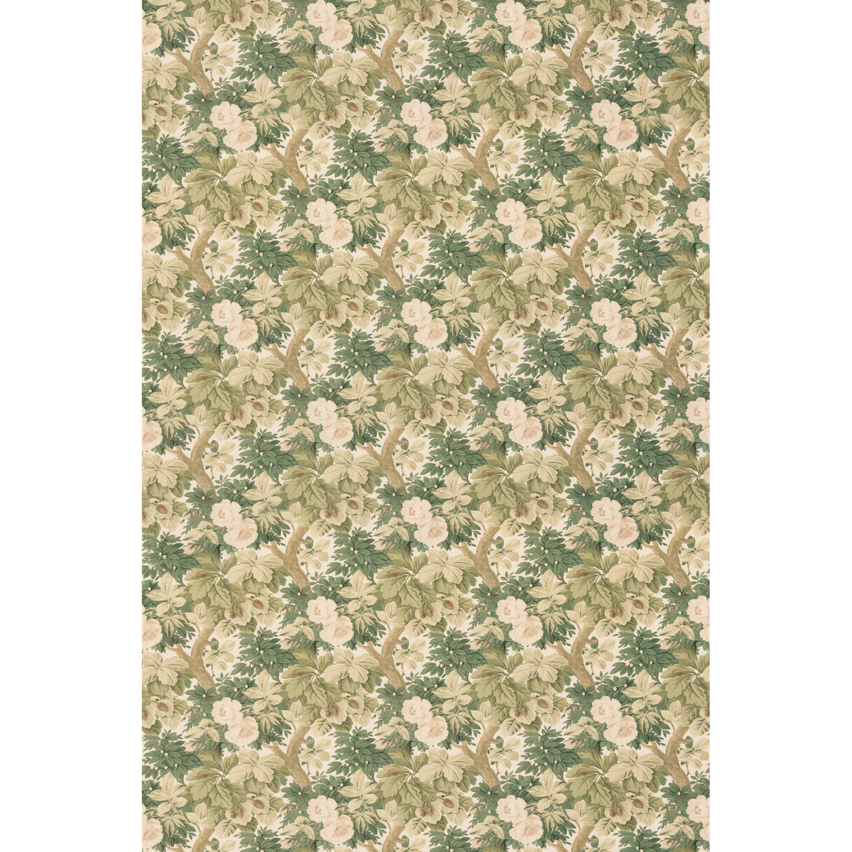 George & Minnie Secret Garden - Grass - George & Minnie Fabric