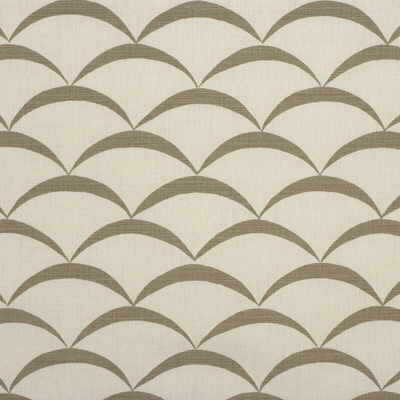 Crescent - White/Taupe - LEE JOFA MODERN Fabric
