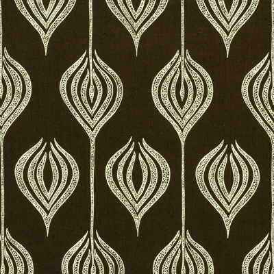 Gwf2622680 Tulip Chocolate Cream Lee Jofa Modern Fabric