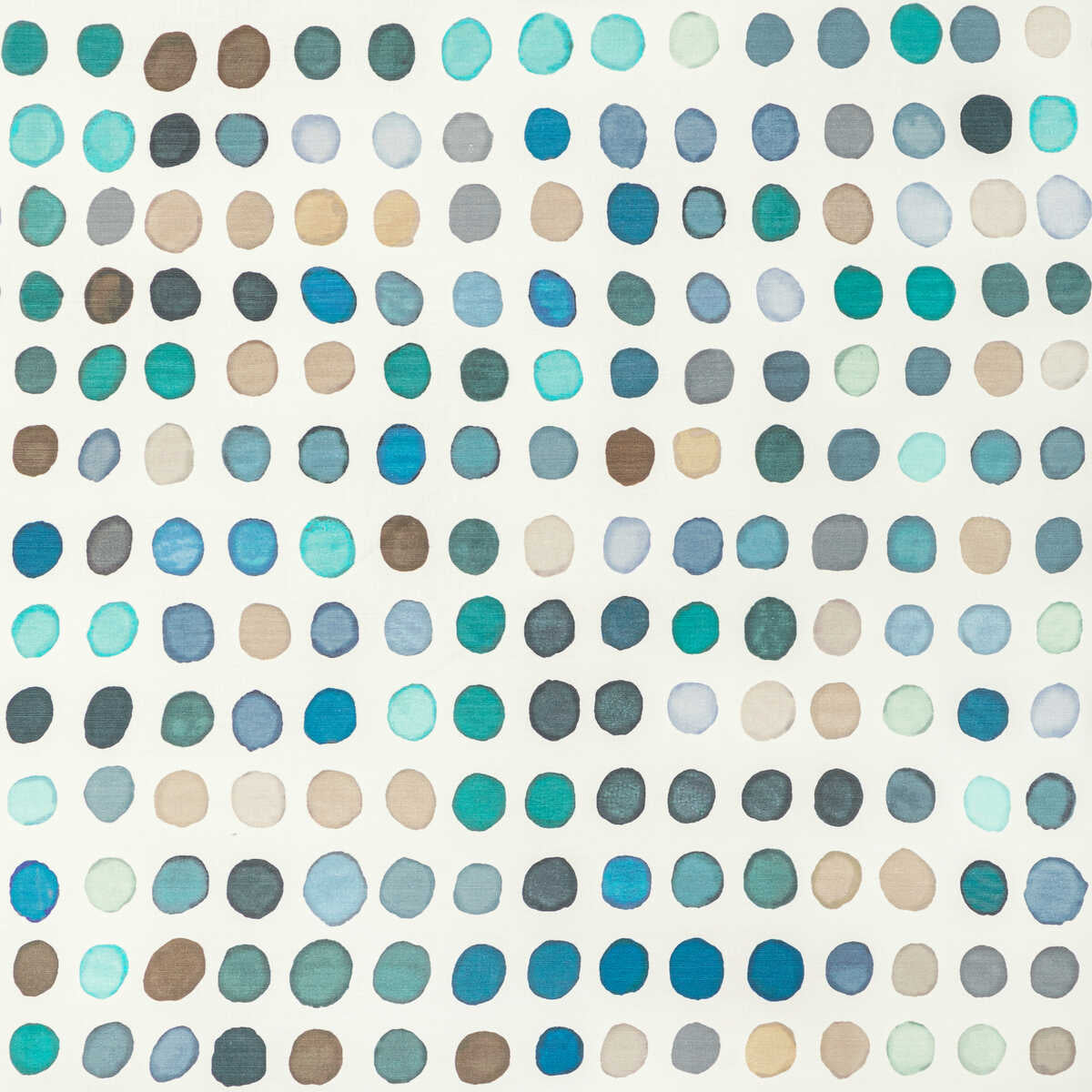 Twister Print - Denim/Aqua - LEE JOFA MODERN Fabric