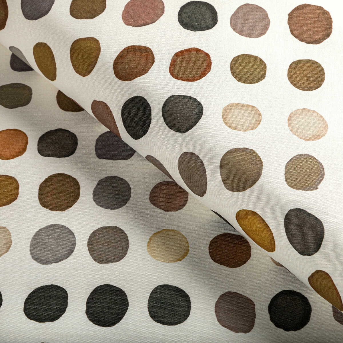 Twister Print - Tobacco/Noir - LEE JOFA MODERN Fabric