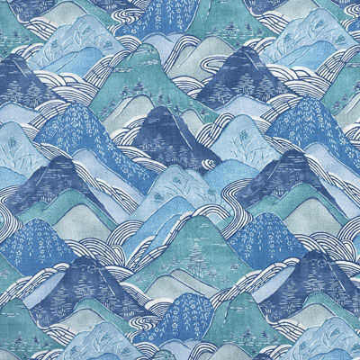 Edo Linen - Teal - LEE JOFA MODERN Fabric