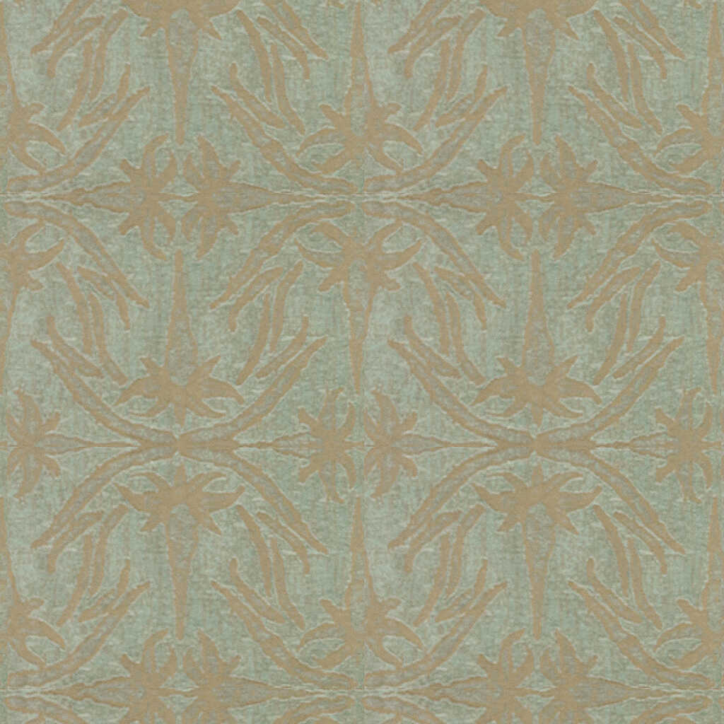 Lily Branch - Aqua - LEE JOFA MODERN Fabric