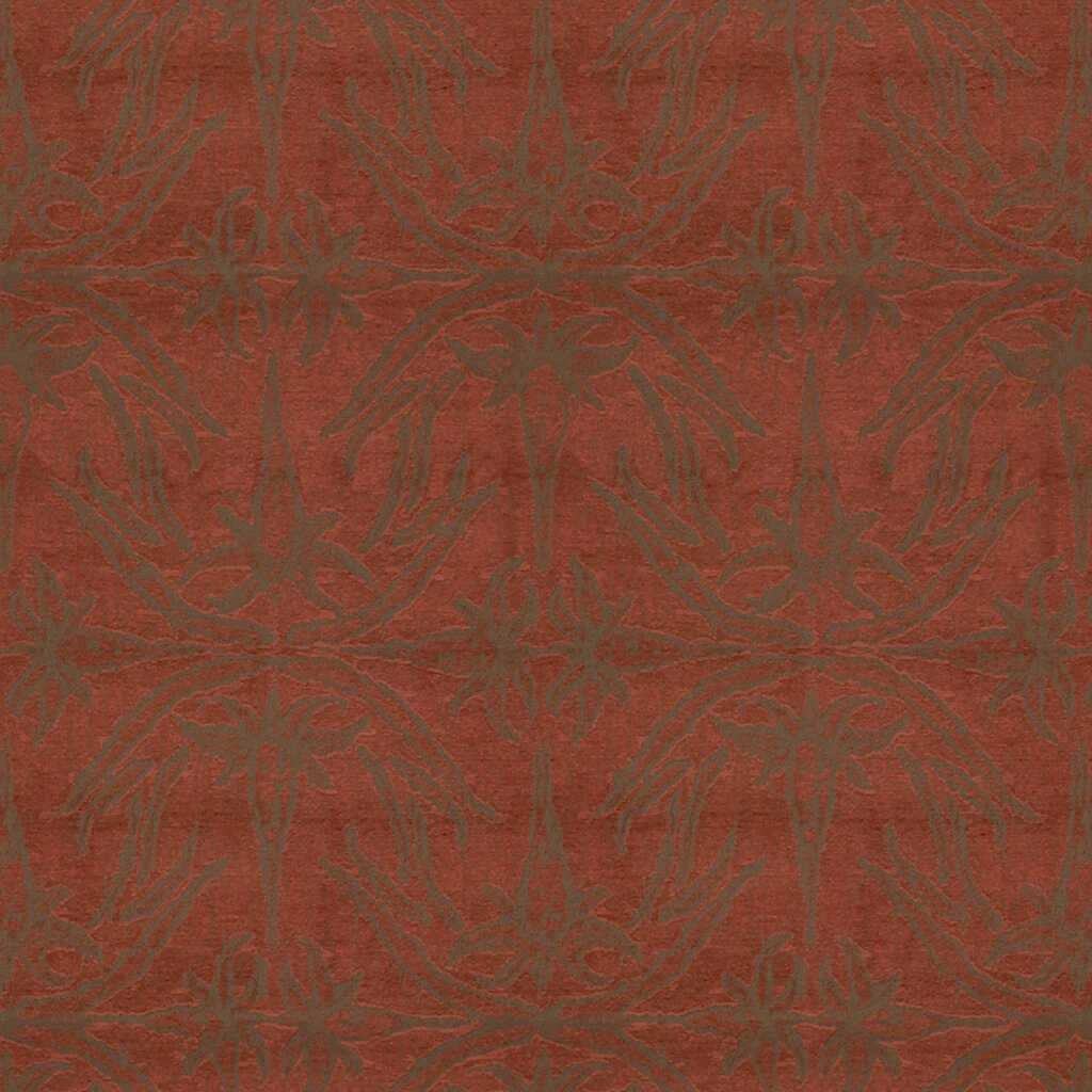 Lily Branch - Red - LEE JOFA MODERN Fabric